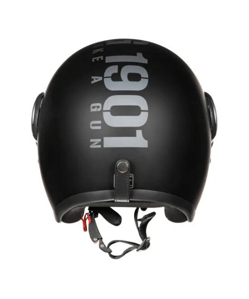 Royal Enfield Jet Open Face MLG Helmet - Matt Black