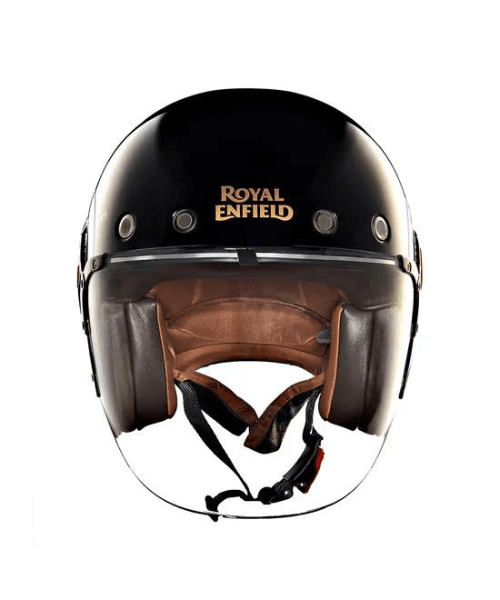 Royal Enfield Spirit Helmet Leave Home - Gloss Black