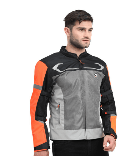 Solace Air-X Motorcycle Riding Jacket L2 - Orange