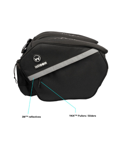 Wroom Peak Waterproof Semi Rigid Saddlebag - 54 litres