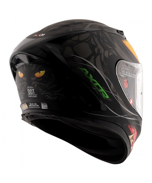 Axor Street Panther Helmet - Dull Black Grey