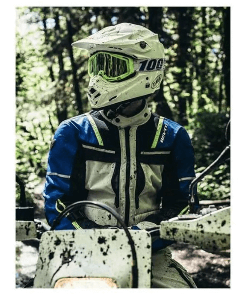 Rev’it! Offtrack Adventure Riding Jacket - Silver Blue