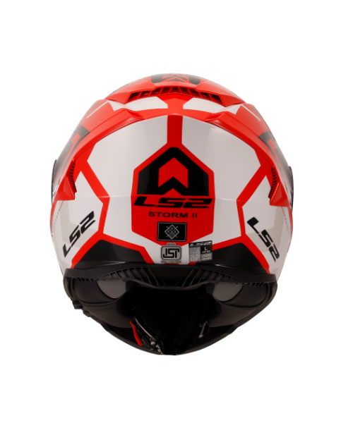 LS2 FF800 Storm II Kronos Helmet - Red White