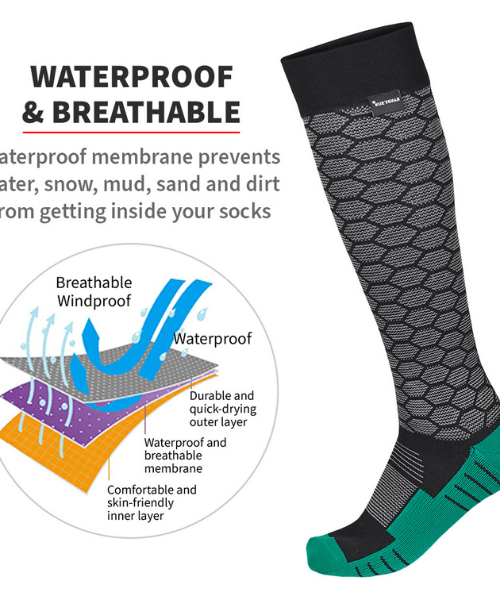 Viaterra Randy Sun Waterproof Socks Knee High