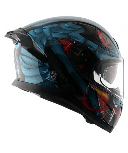 Axor Apex Venomous D/V Helmet - Black Matt Blue