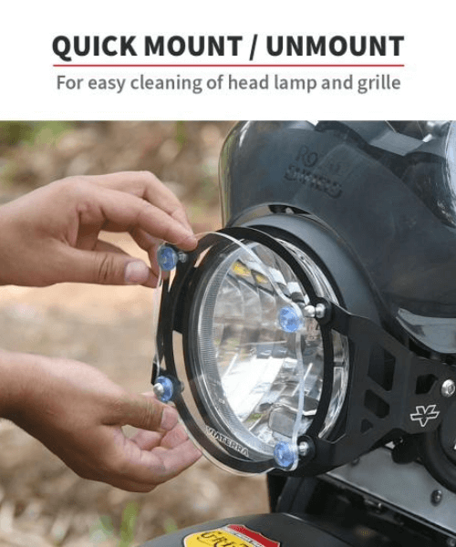 Viaterra Headlight Guard ? Royal Enfield Himalayan