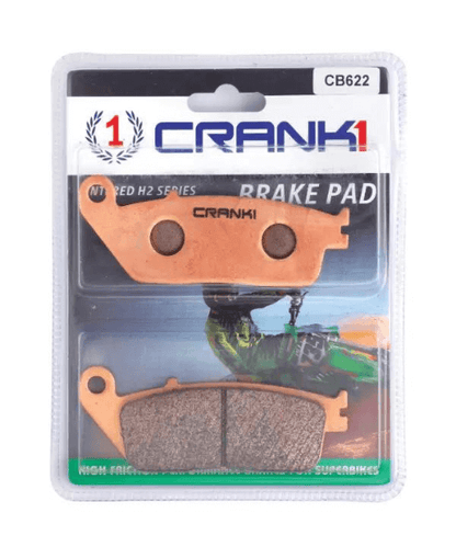 Crank1 Fully Sintered H2 Series Brake Pads for Triumph Tiger 800 XC and XCX (2015-2017)