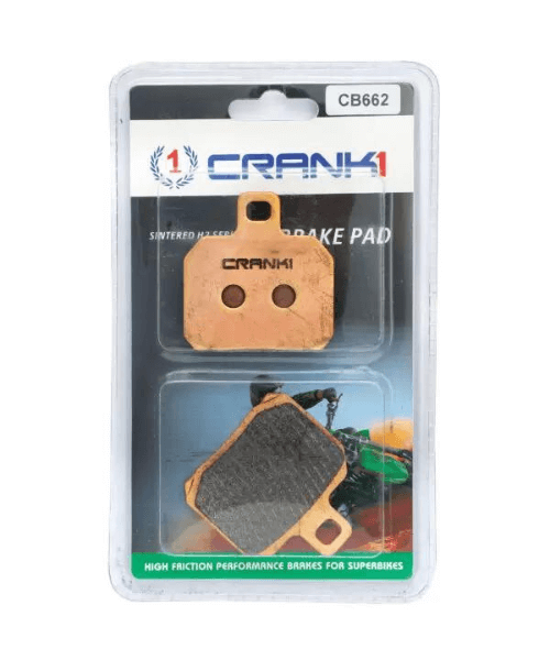 Crank1 Fully Sintered H2 Series Brake Pads for Aprilia RSV4