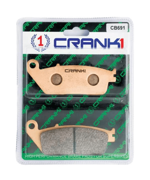 Crank1 Fully Sintered H2 Series Brake Pads for Benelli Imperiale 400