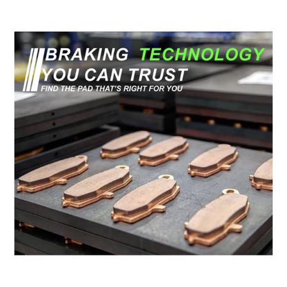 Crank1 Fully Sintered H2 Series Brake Pads for Ducati Monster 797