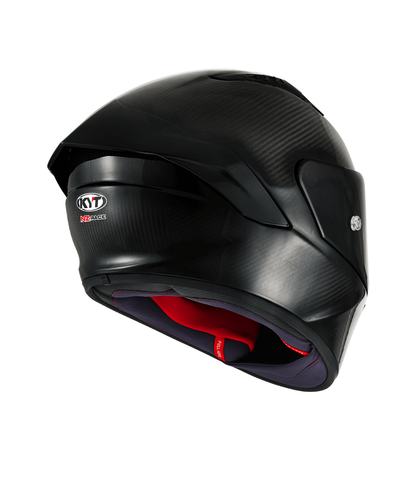 KYT NZ Race Solid Carbon Helmet  - Gloss Black