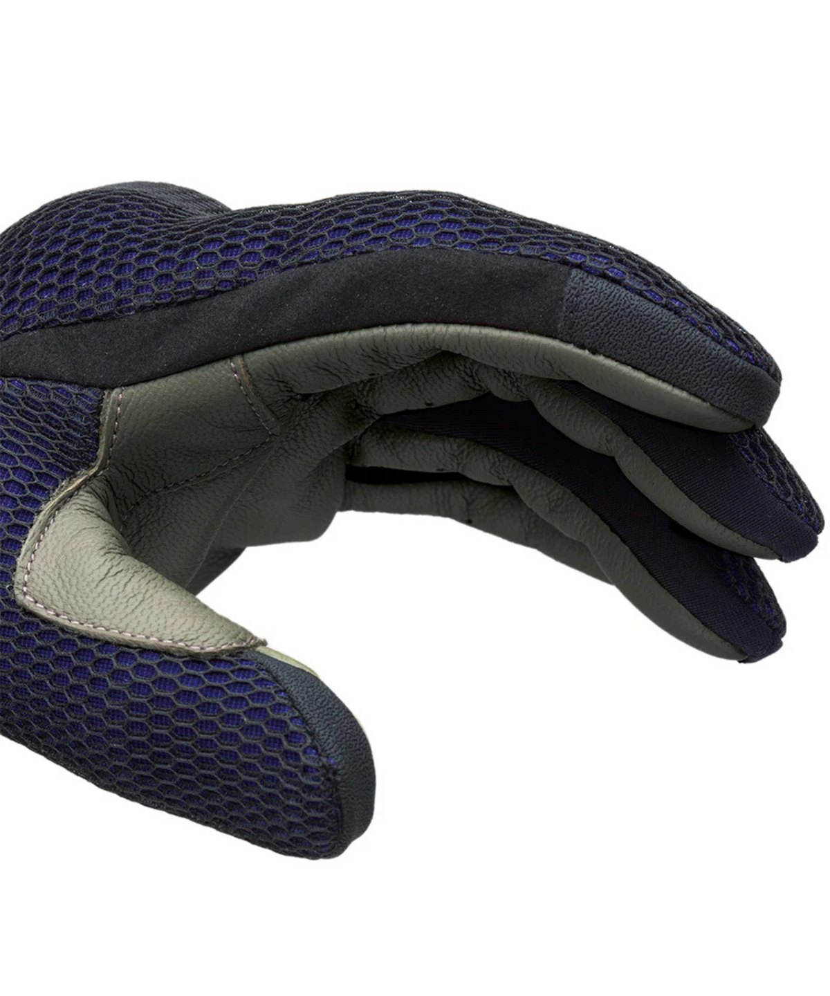 Tucano Urbano Eden Mesh Riding Gloves - Black Blue - Tucano Urbano