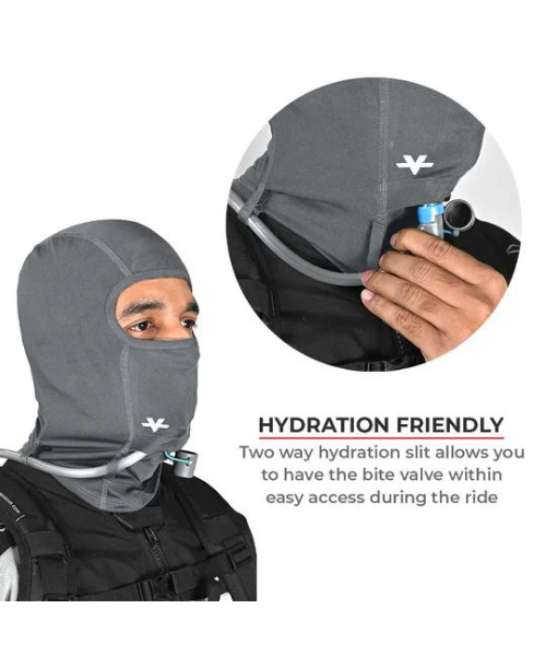 Viaterra 2nd Skin Balaclava - Melange Gray