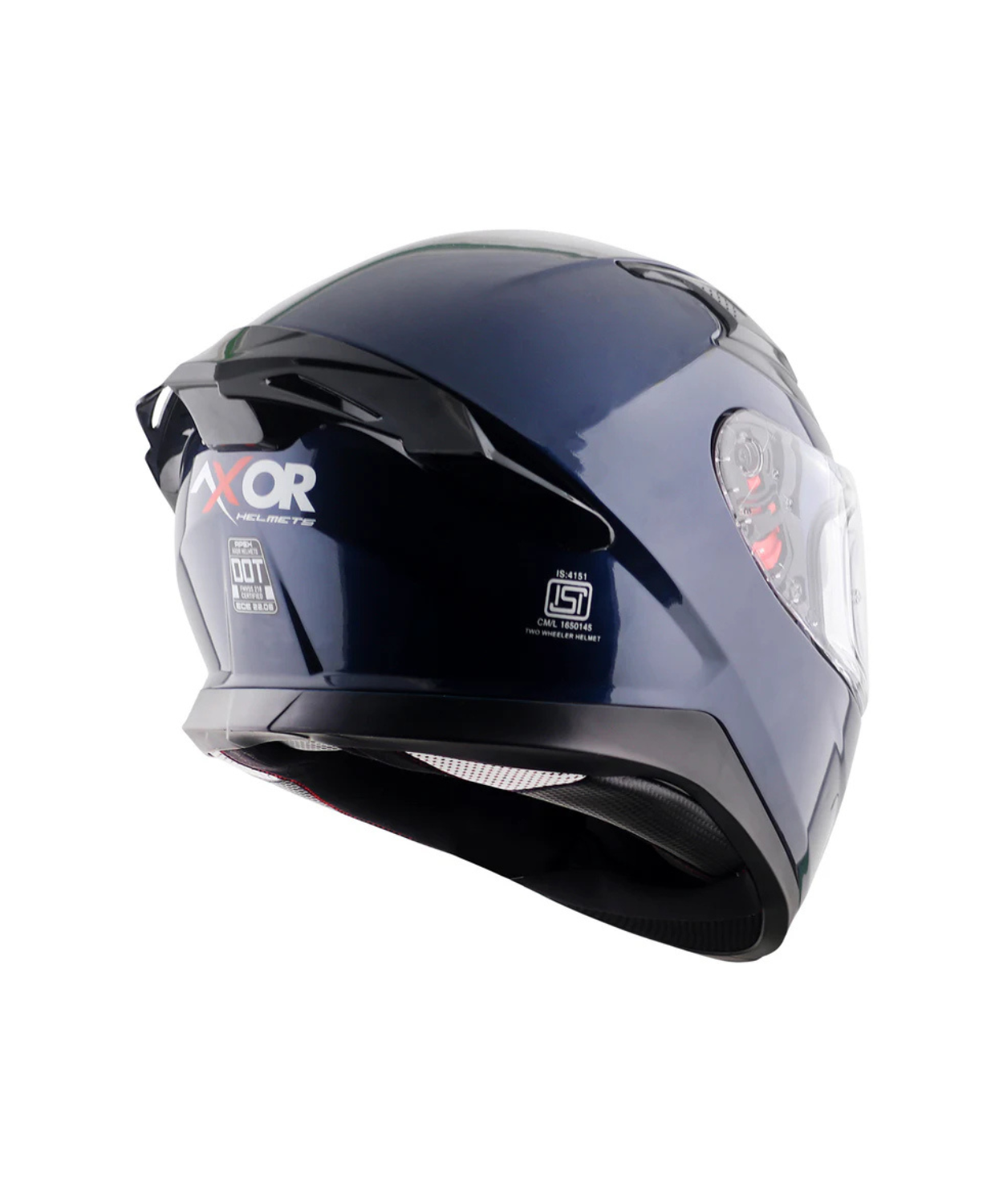 Axor Apex Solid Helmet - Gloss Deep Blue