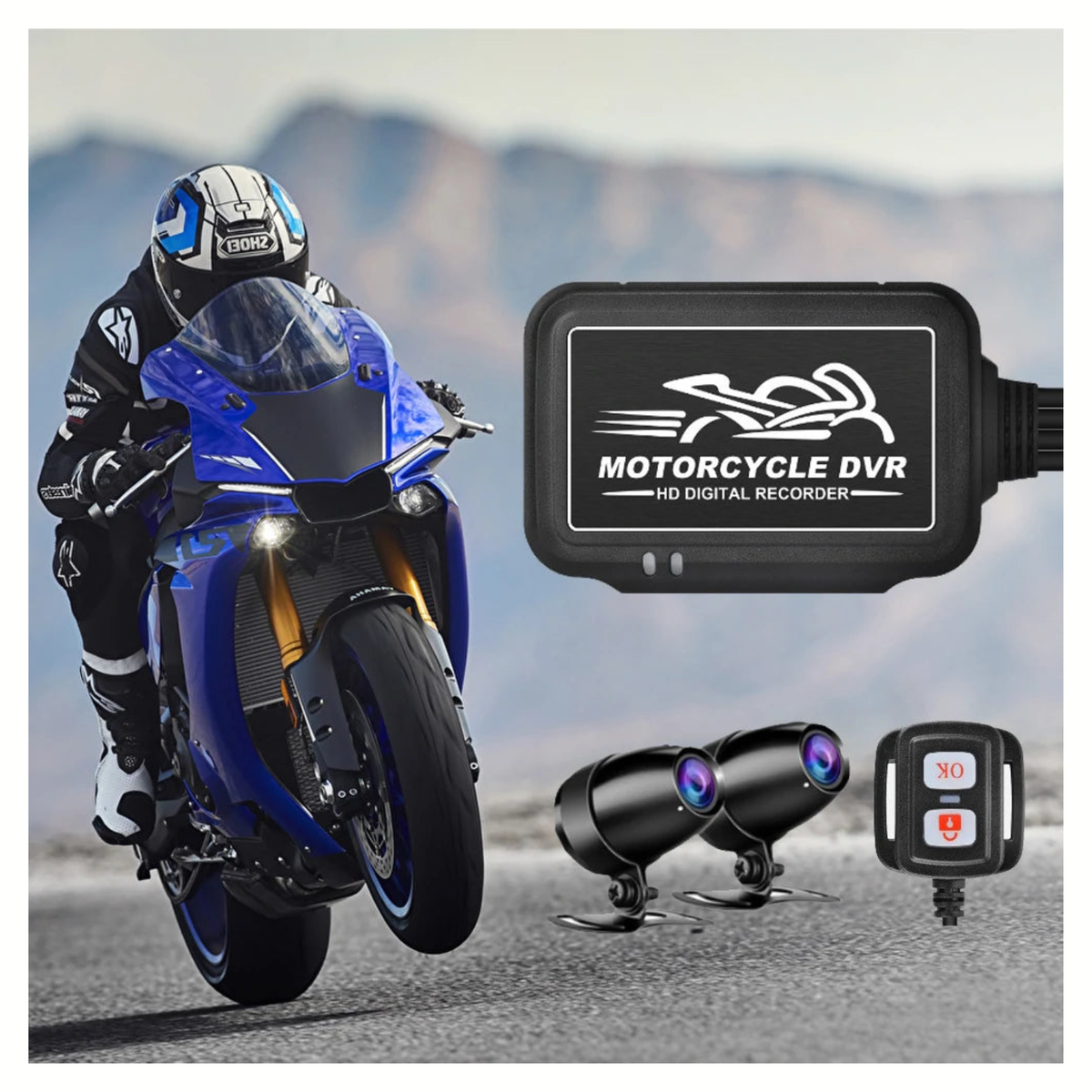 LBC Moto SE3 Universal Dashcam without Screen