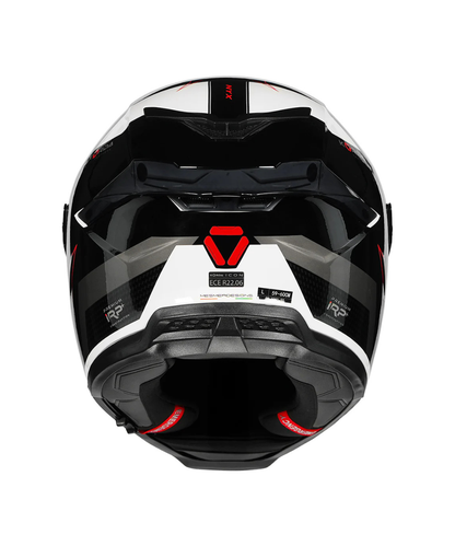 Korda Icon NYX Helmet - Gloss Black White