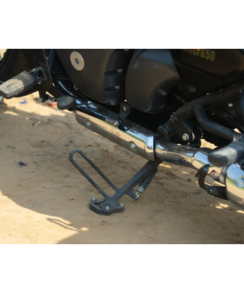 Zana Side stand Extender Aluminum & SS For Royal Enfield super Meteor 650 - ZI-8304