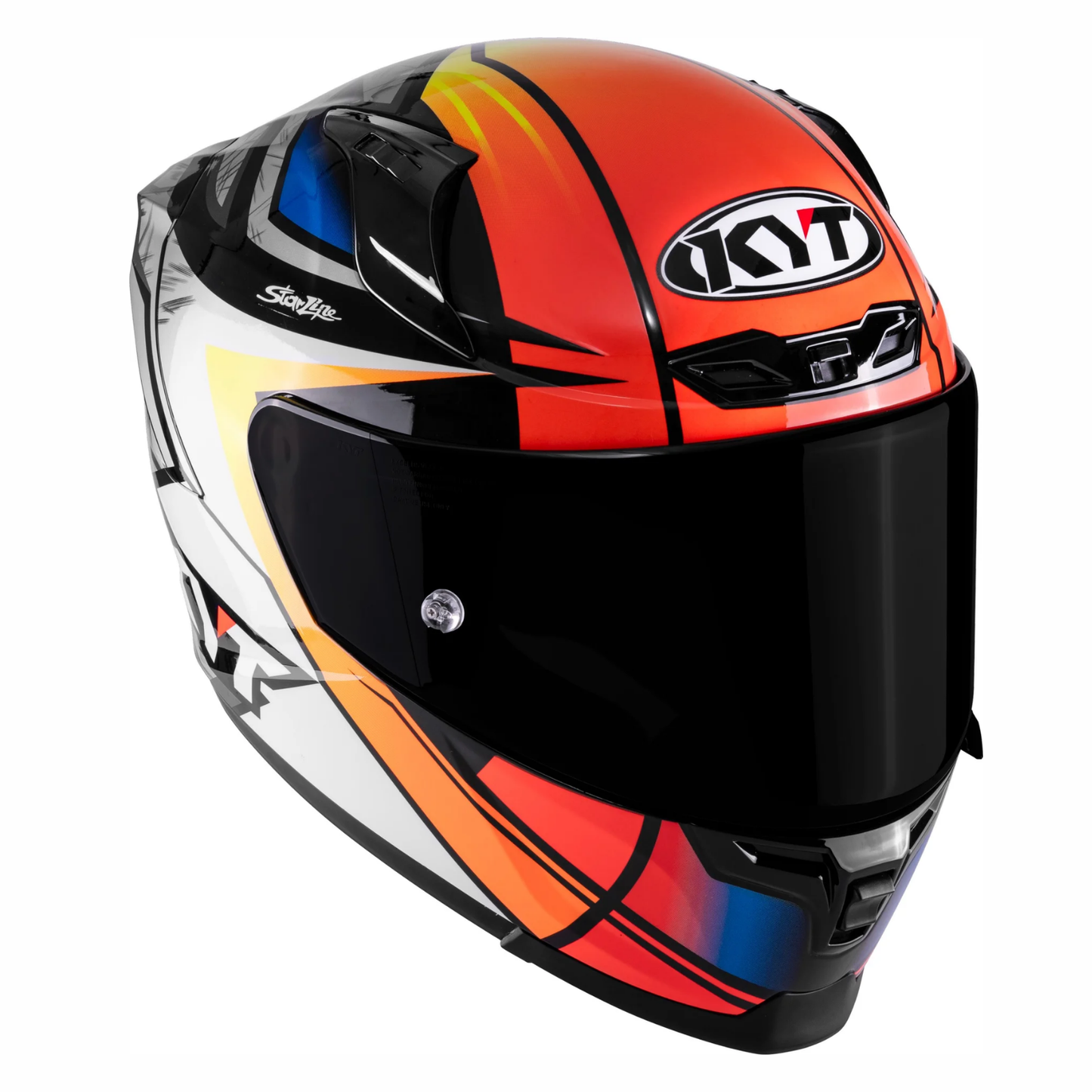 KYT Striker SV Runs Helmet - Gloss White