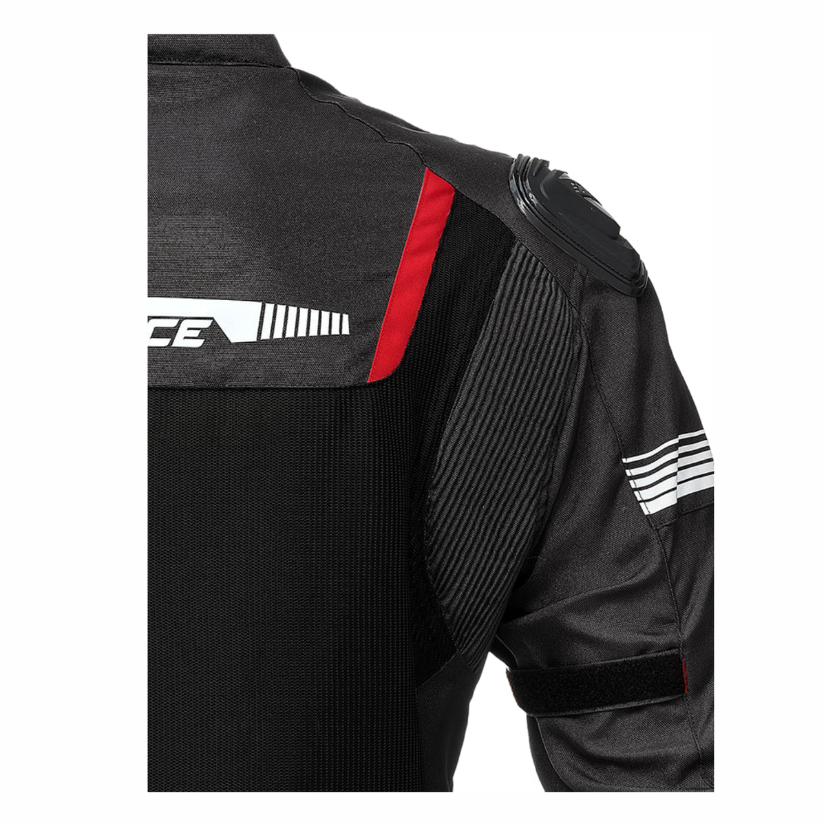 Solace Ramble V2 Motorcycle Riding Jacket - Black Red