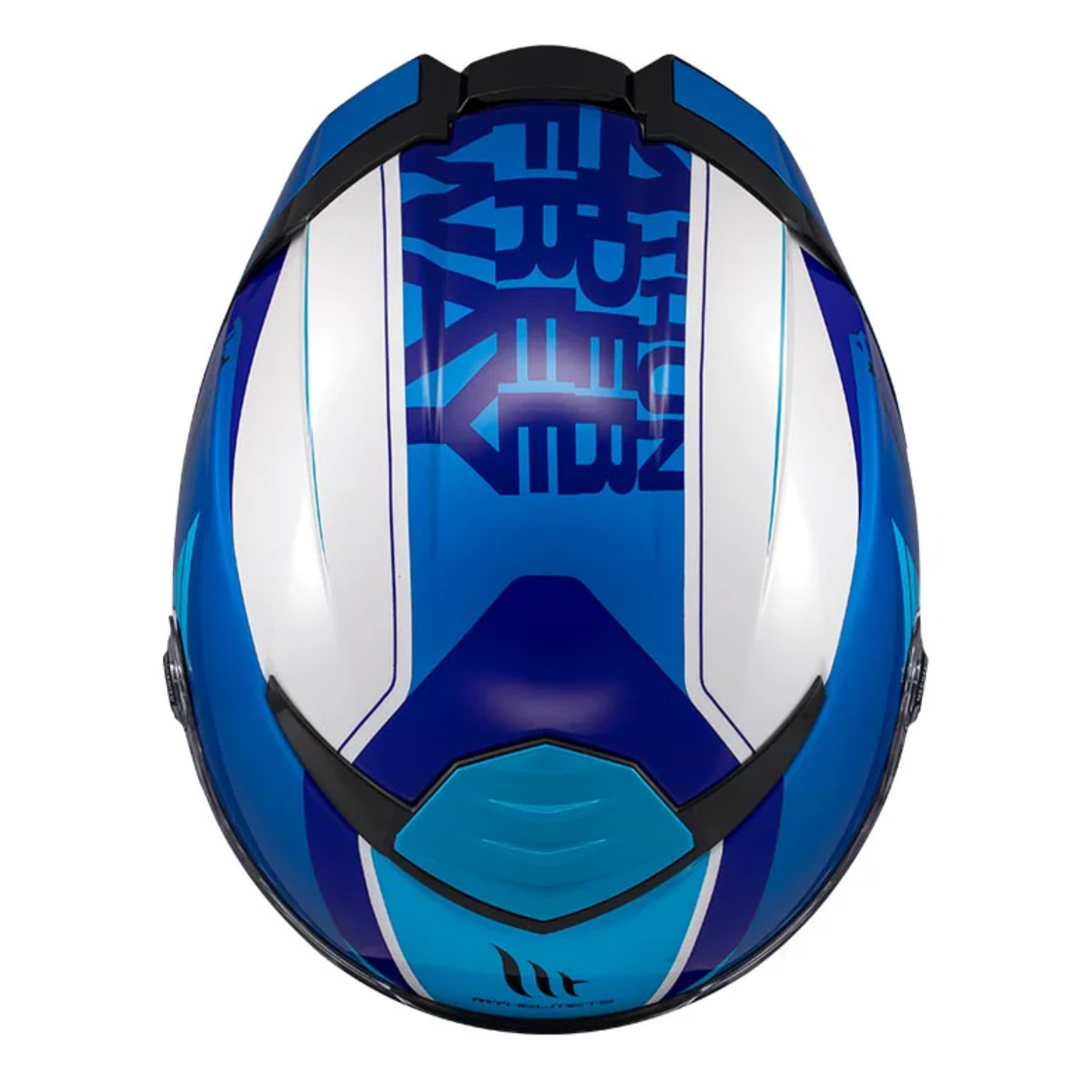 MT Thunder 4 SV Freeway A17 Helmet - Gloss Blue White