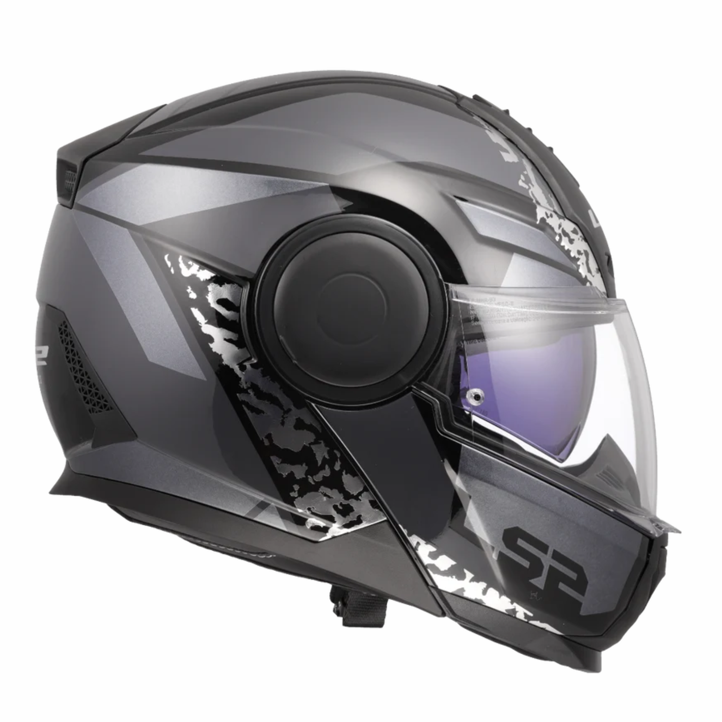 LS2 FF902 Scope II Oxyd Helmet - Gloss Black Titanium