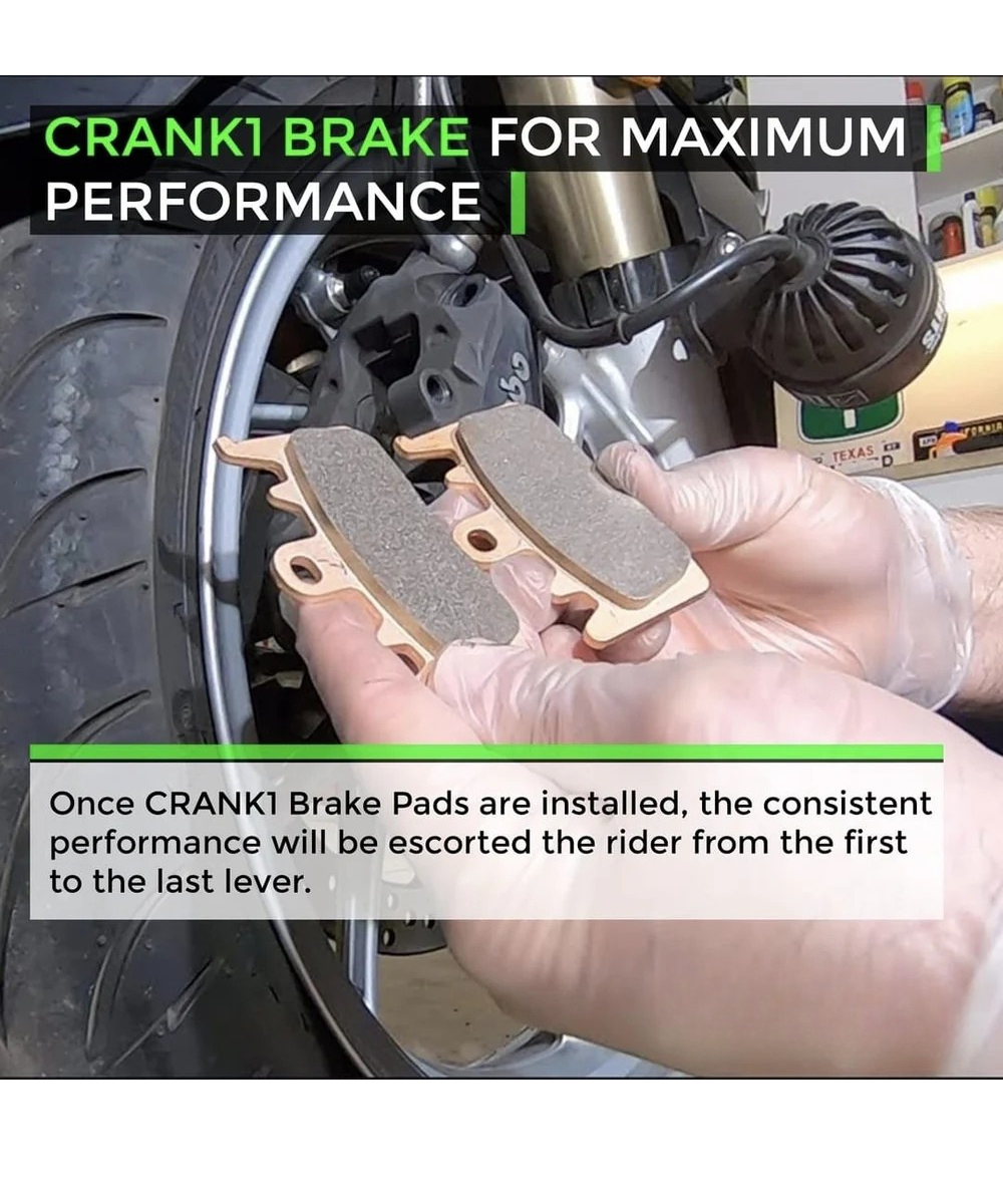 Crank1 Triumph Street Scrambler 900 Sintered Brake Pads