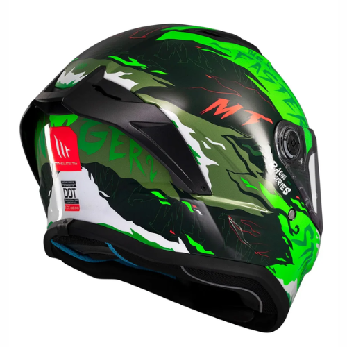 MT Stinger 2 Ardent C6 Helmet - Gloss Black Green