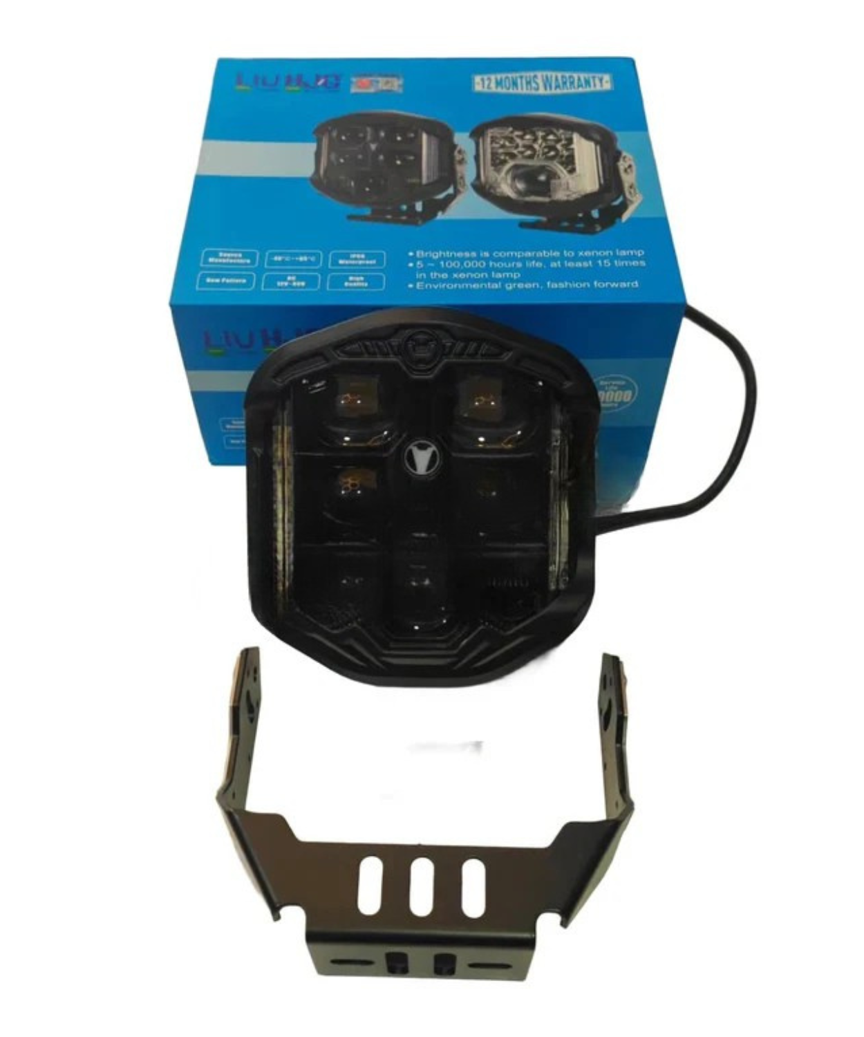 HJG GodsEye 5 LED 120W Universal Headlight - Pack of 1