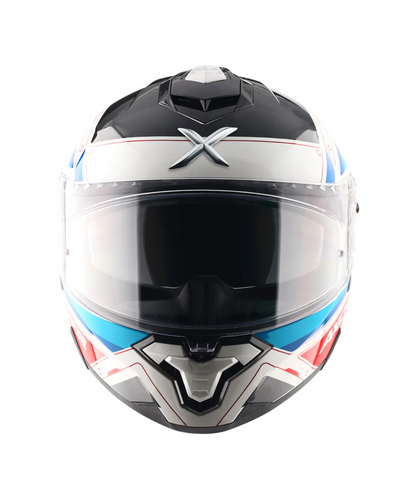 Axor Brutale Ryden Dual Spoiler Helmet - White Red