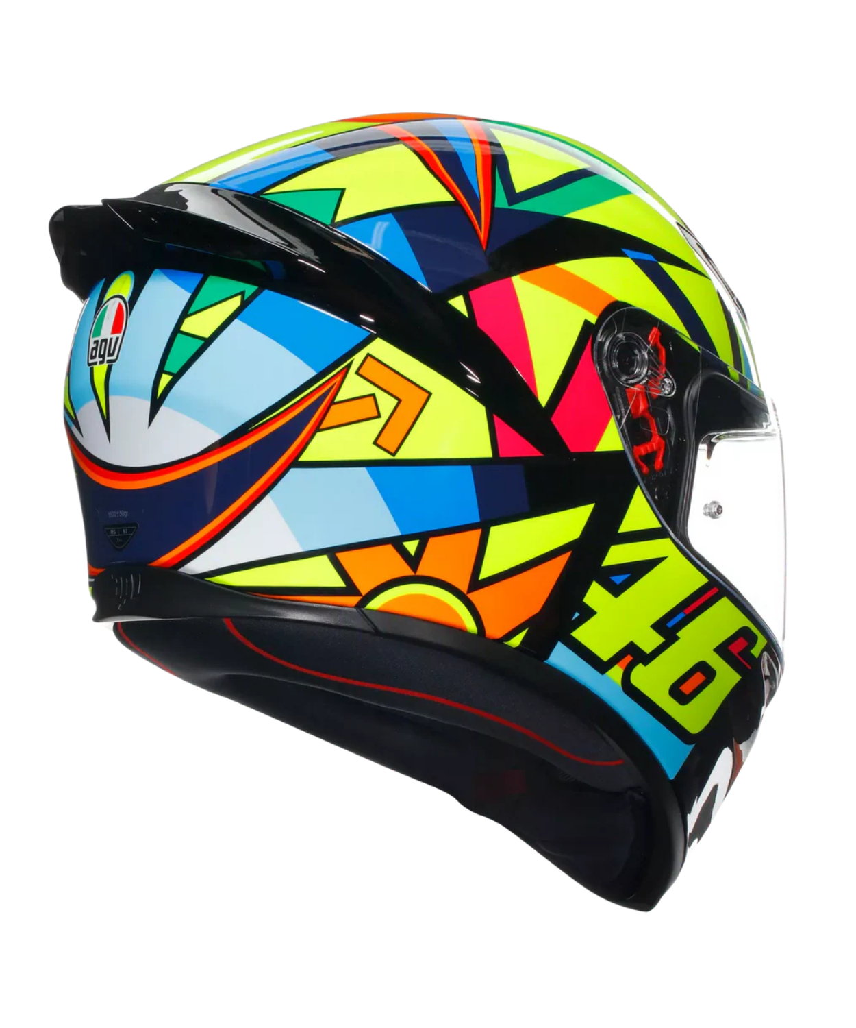 AGV K1 S Soleluna Helmet 2017 - Gloss Yellow Blue