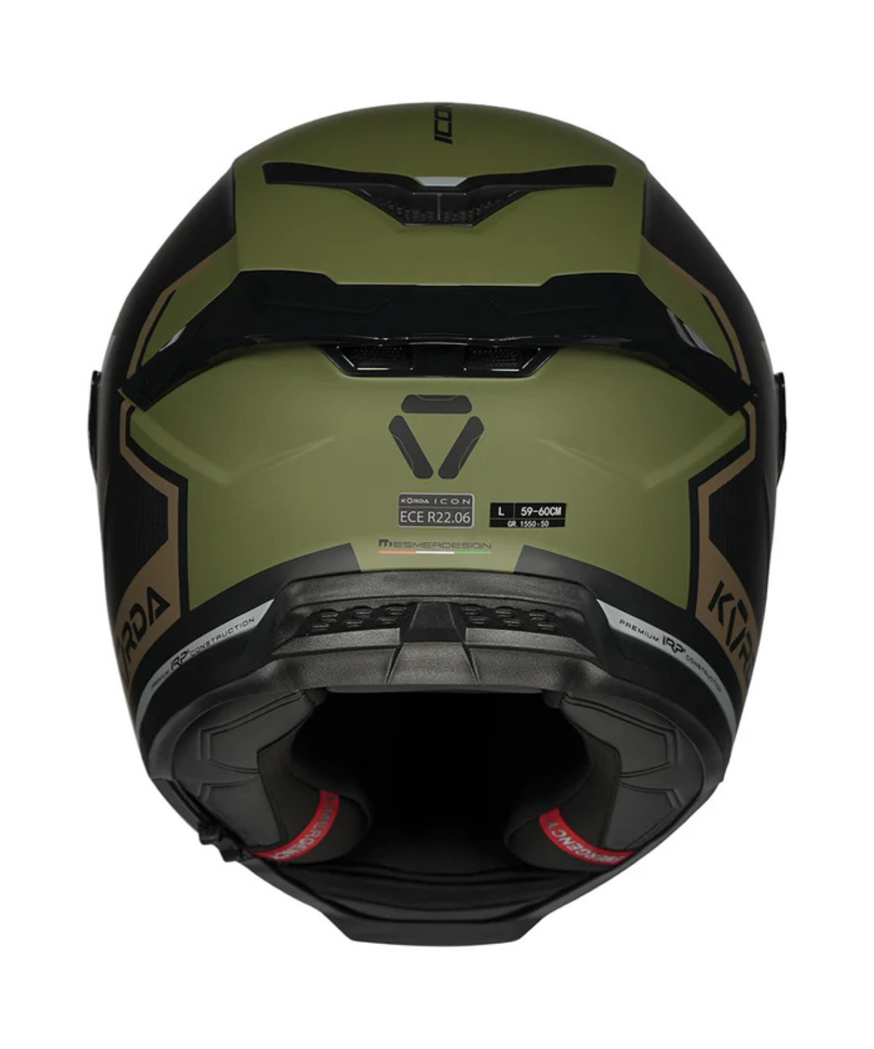 Korda Icon Lemur Helmet - Matt Military Green