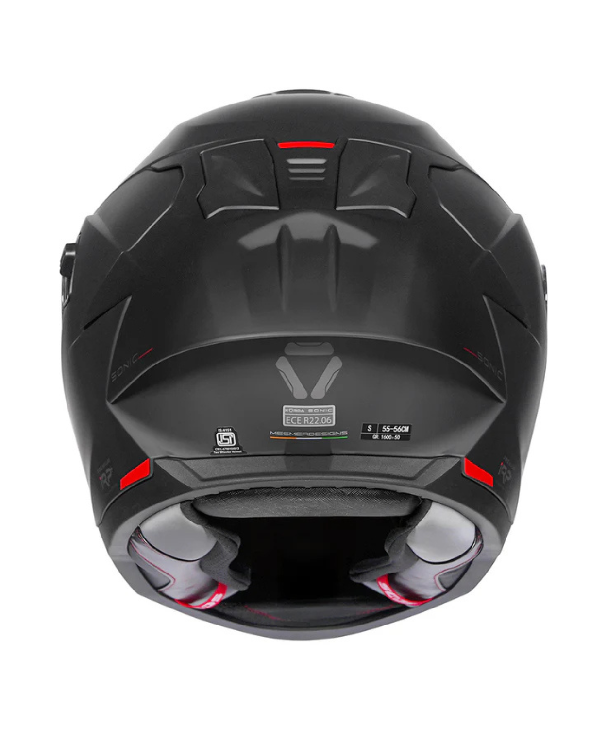 Korda Sonic GP Solid Helmet - Matt Black