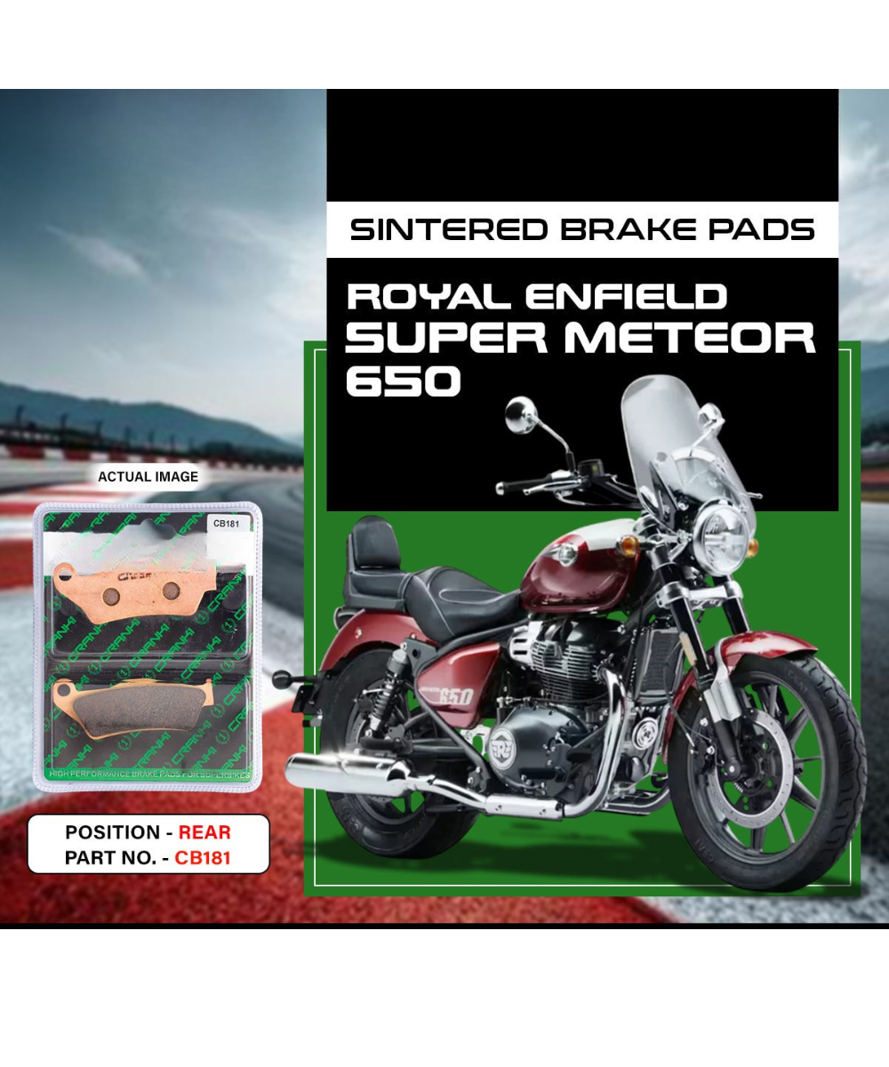 Crank1 Royal Enfield Super Meteor 650 Sintered Brake Pads