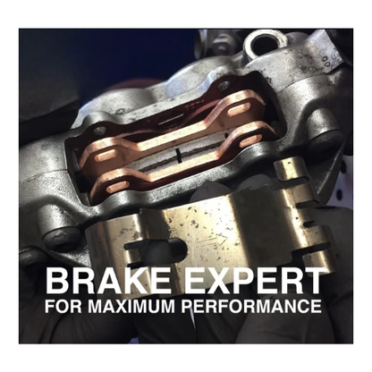 Crank1 Fully Sintered H2 Series Brake Pads for Honda CBR600F4i