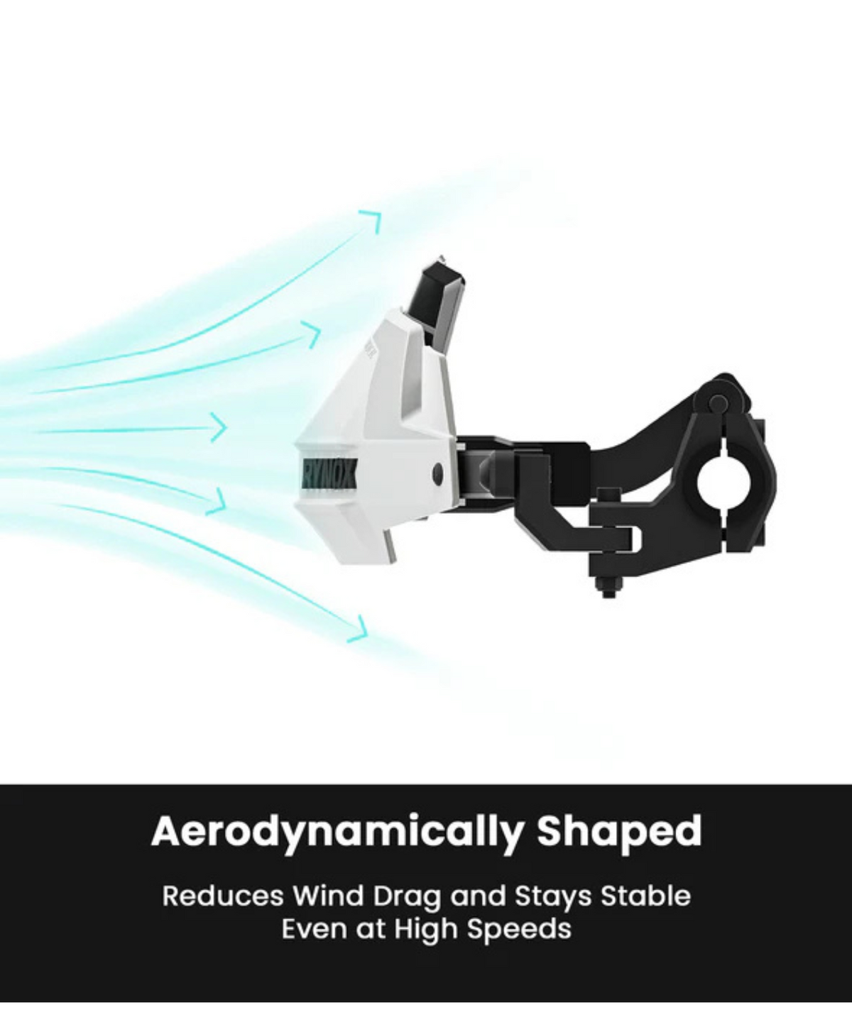 Rynox Defender Pro Hand Gurads - White Black - Rynox