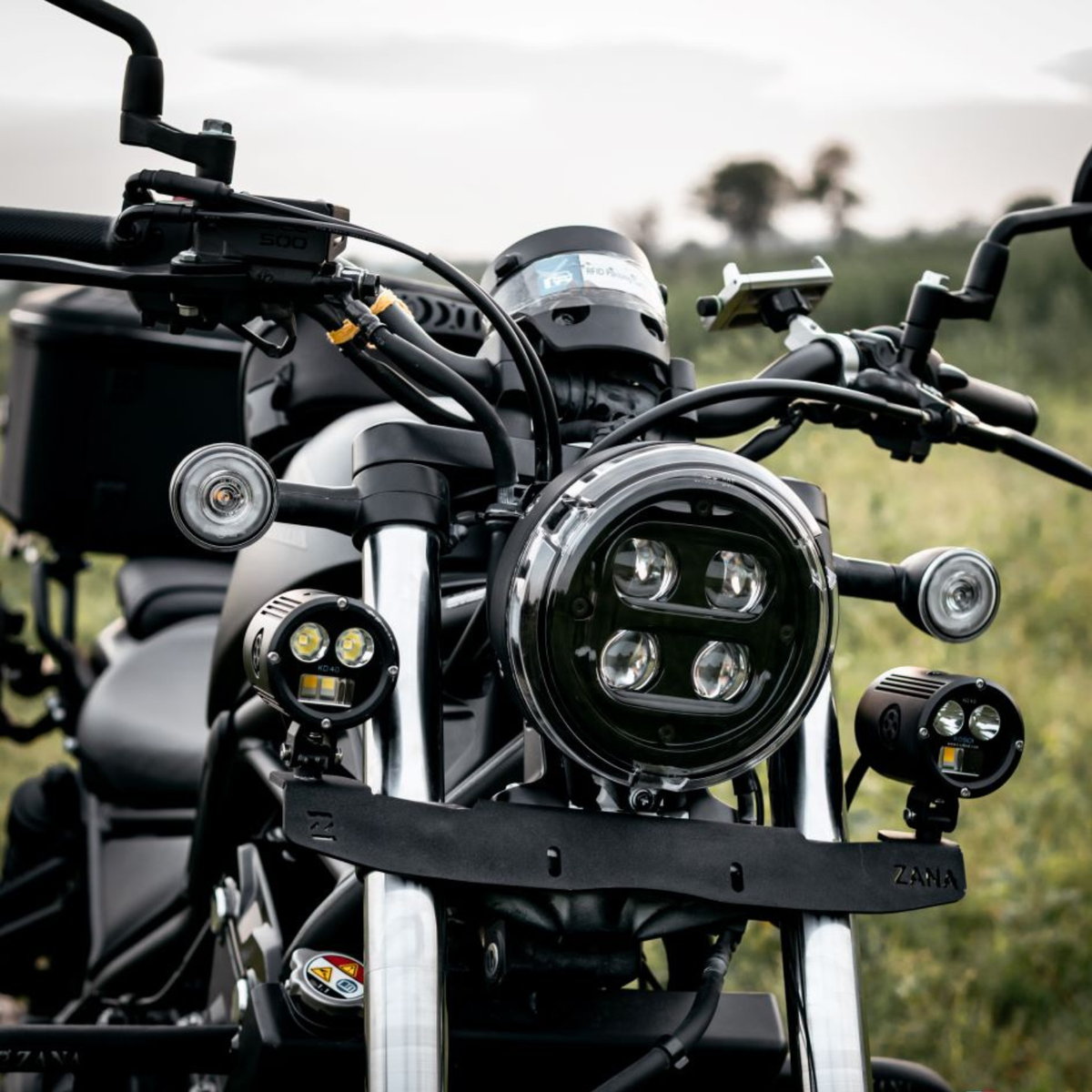 Zana Honda Rebel 500 Fog Light Mount - ZI-8628 - Zana