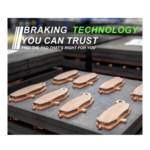 Crank1 Fully Sintered H2 Series Brake Pads for Suzuki Bandit (2007-2015)