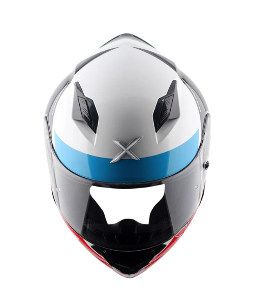 Axor Hunter Turbo Helmet - Gloss White Red