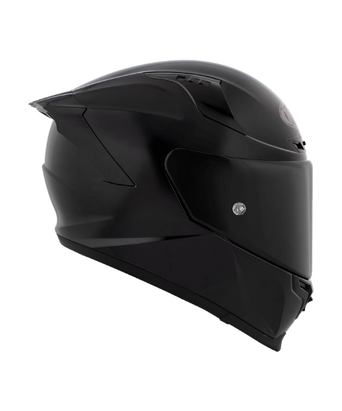 KYT Striker Plain Helmet - Gloss Black