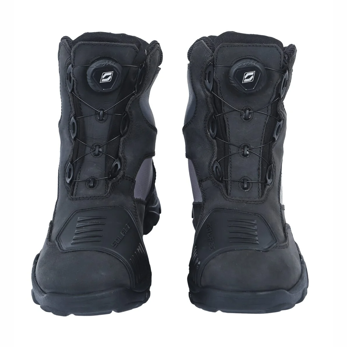 Solace Sparknit Moto Riding Boot - Black