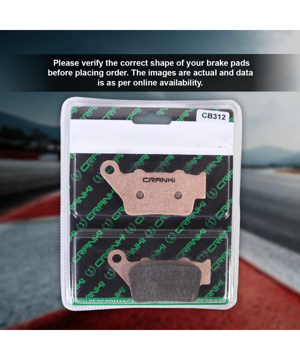 Crank1 Royal Enfield Himalayan 450 (2021-2023) Sintered Brake Pads