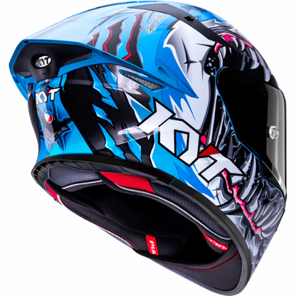 KYT TT-Revo Megalodon Helmet - Gloss Blue