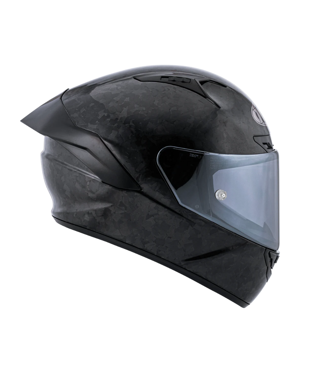 KYT NZ Race Forged Carbon Helmet  - Gloss Black