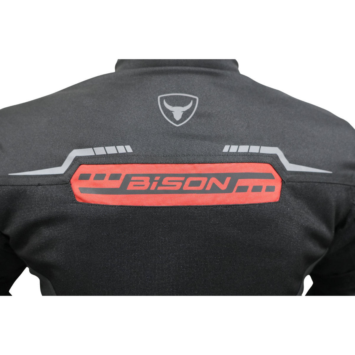 Bison ProGear Clavis Riding Jacket - Black Red