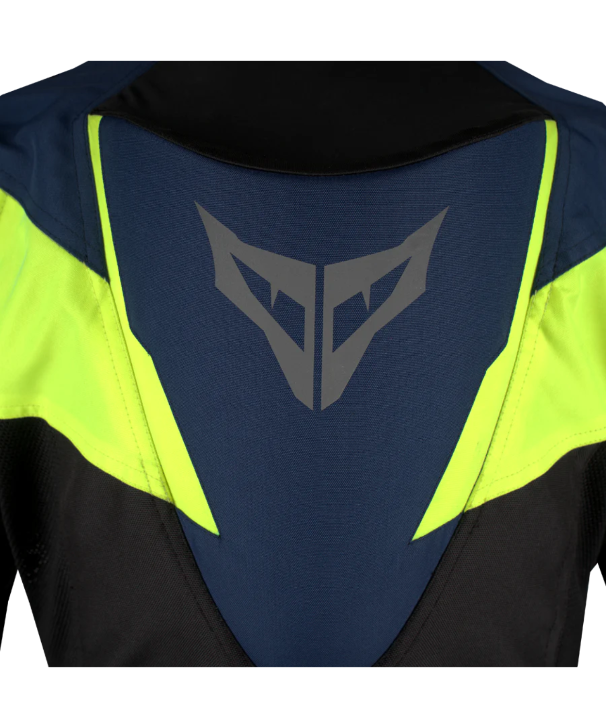 DSG Apex V2 Riding Jacket - Black Blue Yellow Fluo