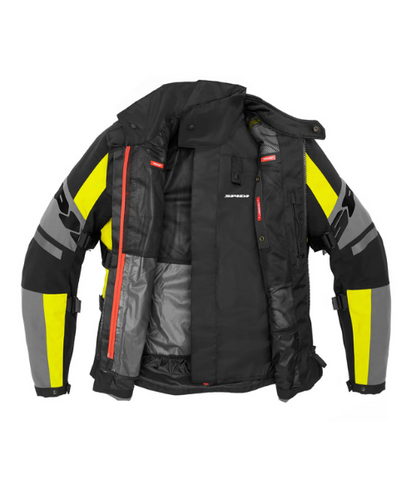 Spidi 4Season Evo Riding Jacket - Black Yellow