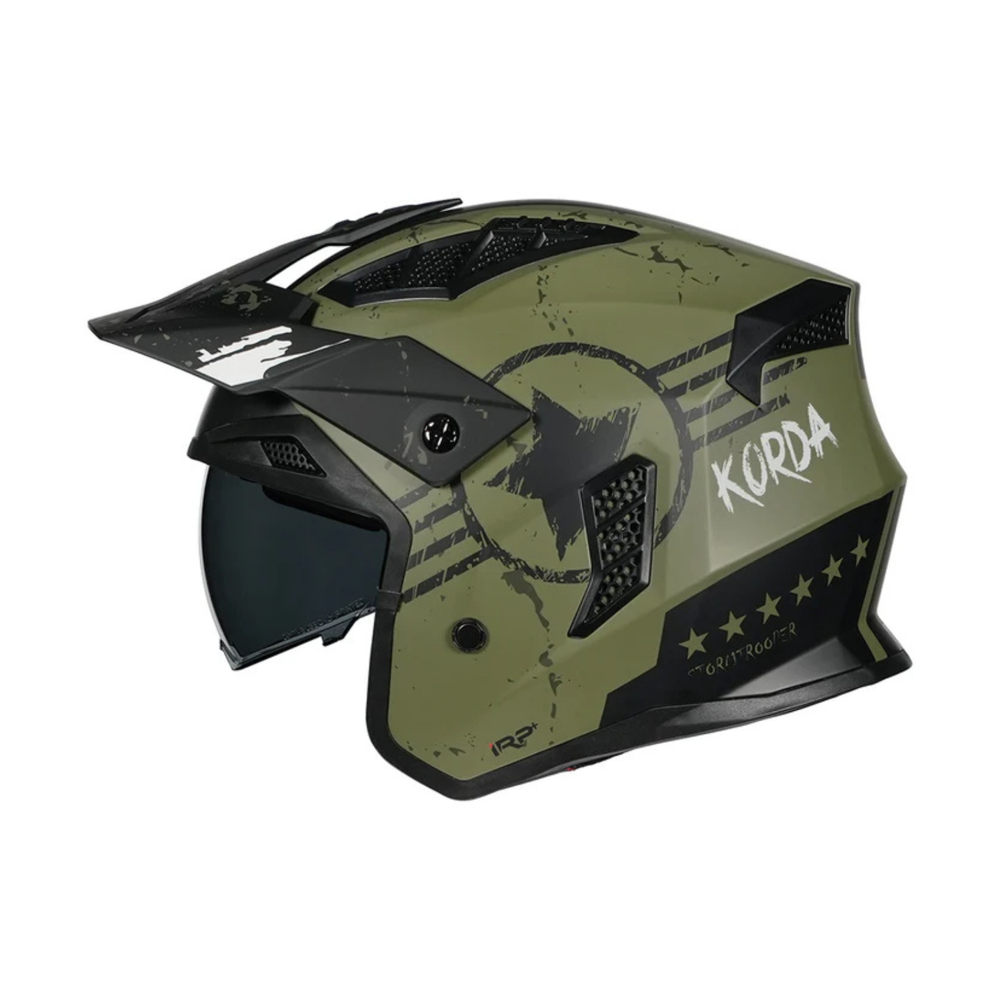 Korda Storm Trooper Hero Helmet - Matt Olive Green