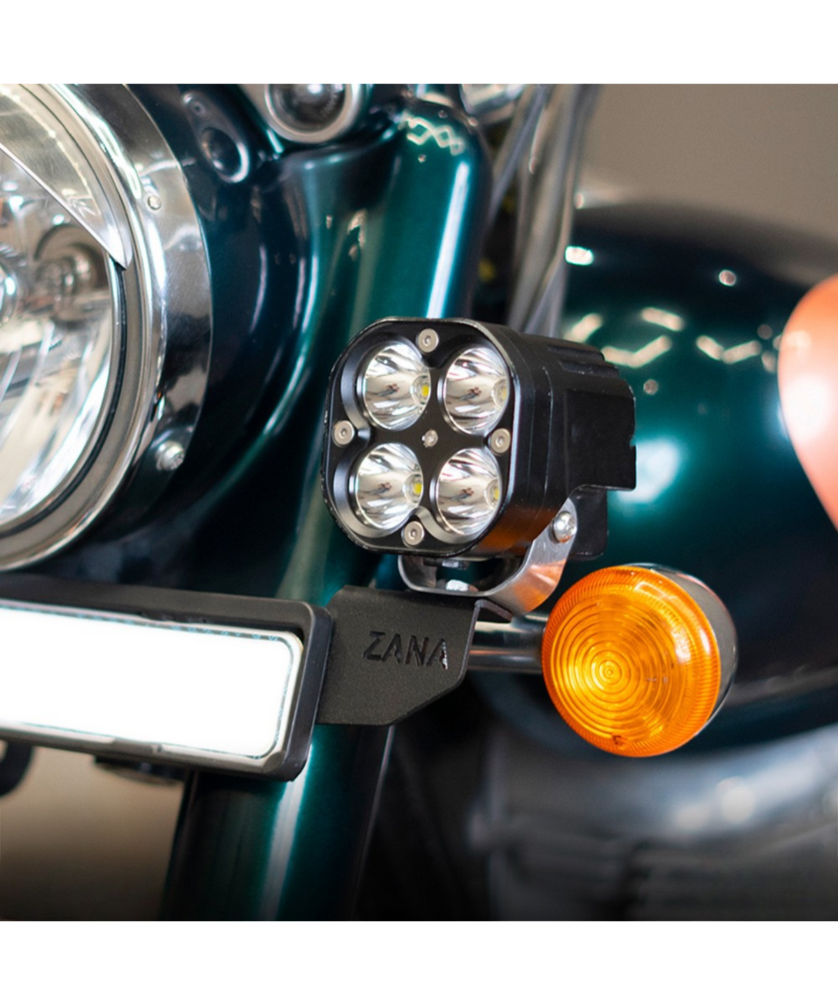 Zana Royal Enfield Classic 350 Reborn Fog Light Mount MS - ZI-8353 - Zana