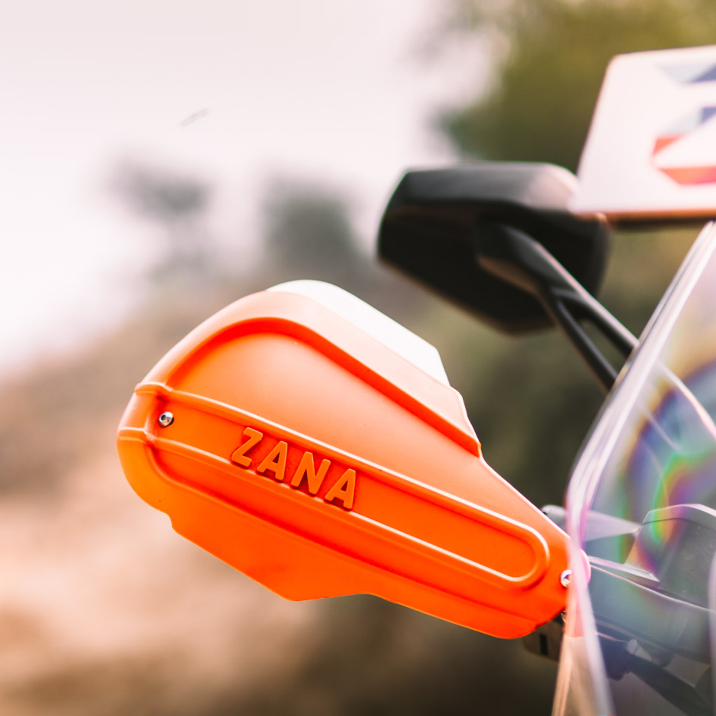 Zana Hand Guard for KTM ADV 390 2025 - Orange - ZI-8614-OO