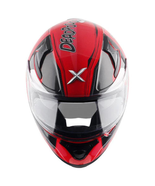 Axor Apex Marvel Deadpool Helmet - Gloss Red Black